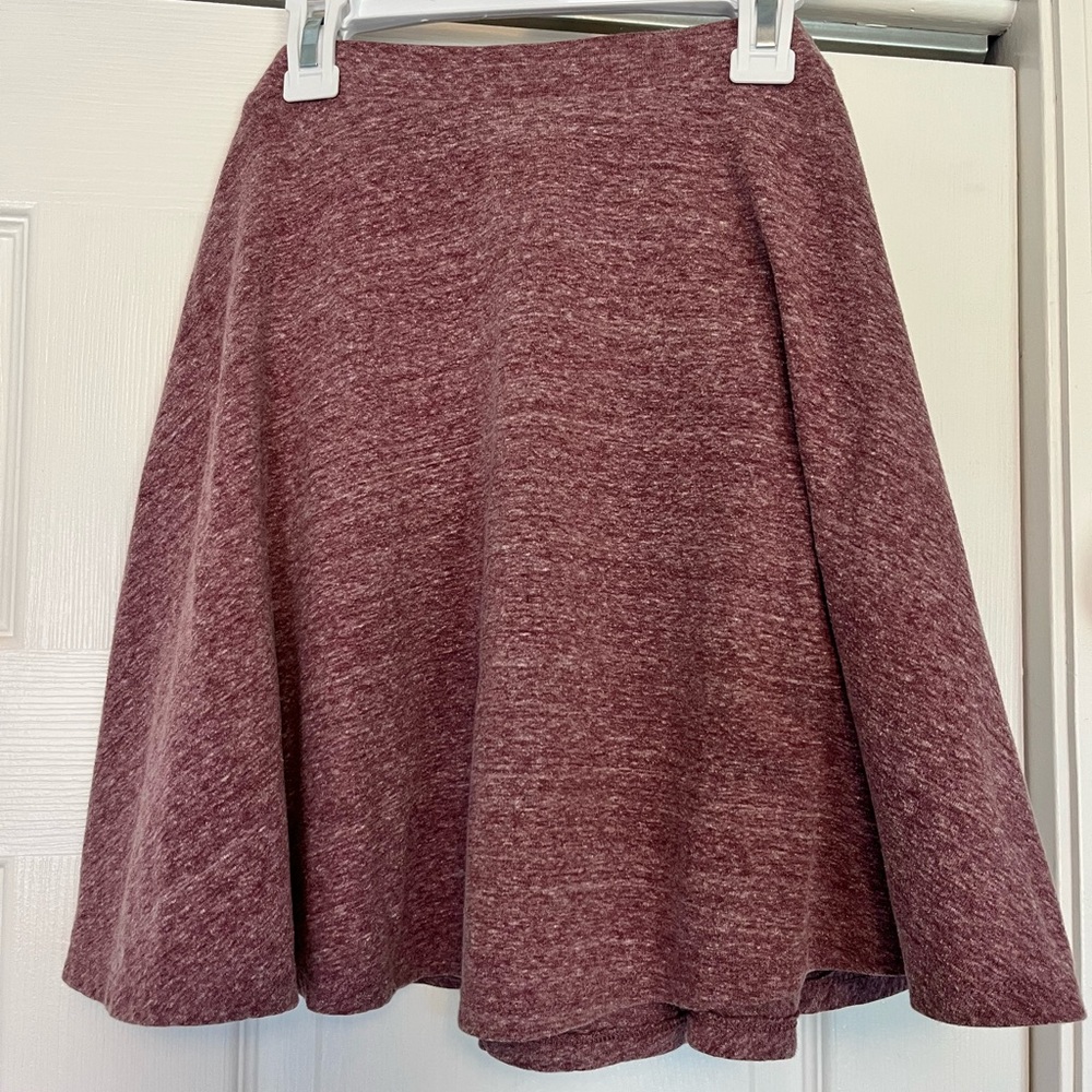 Elegant Maroon Women's Skirt